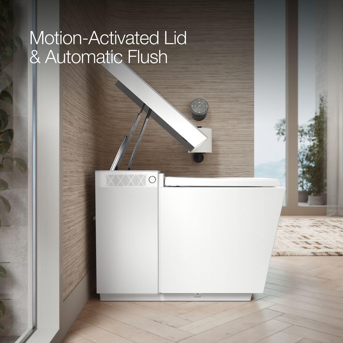 KOHLER NUMI 2.0 Smart Toilet with lid automatically opening