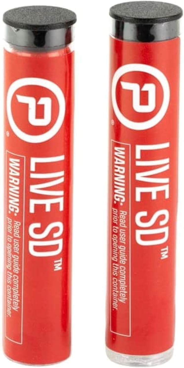 PepperBall 2% Live PAVA Round Projectiles for Self Defense, For Use in All PepperBall Launchers, Pack of 10, .68 Caliber, Proudly Made in the USA