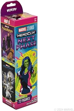 WizKids Marvel HeroClix Marvel Studios Next Phase Booster Tabletop Miniatures Game