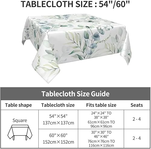 Vista 99 de AEIOAE Mantel cuadrado para el día de San Valentín de 60 x 60 pulgadas, mantel de corazones de amor, mantel de San Valentín, tela de poliéster