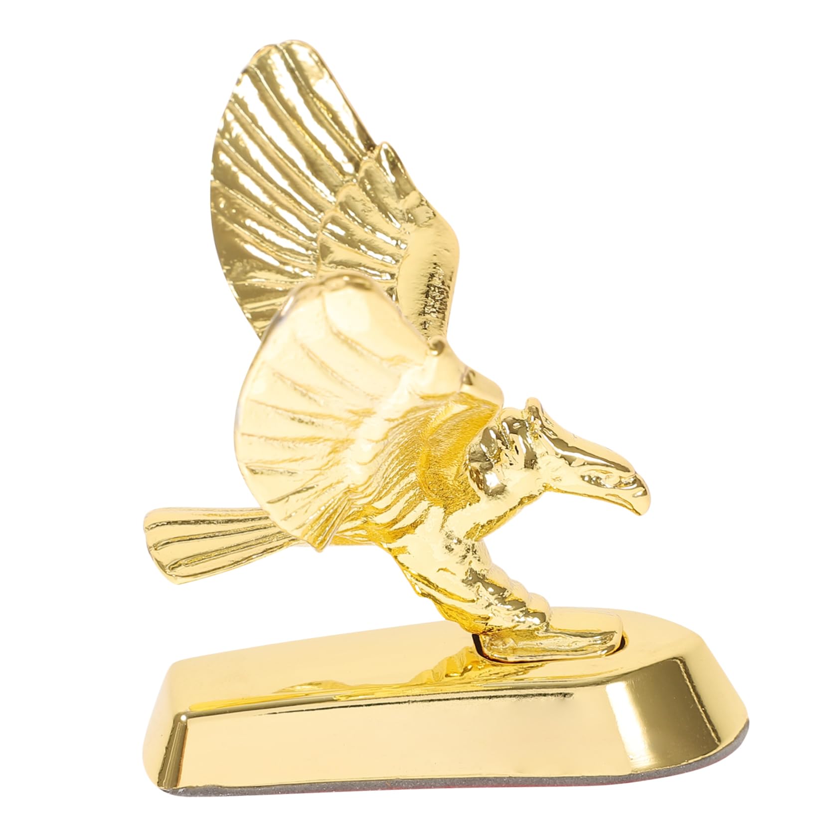 LIFKOME 1Pc Motorcycle Eagle Badge Unique Hood Modification Decor for Motorbikes Design Fit Easy Installation Eye Catching Motorcycle Accessory