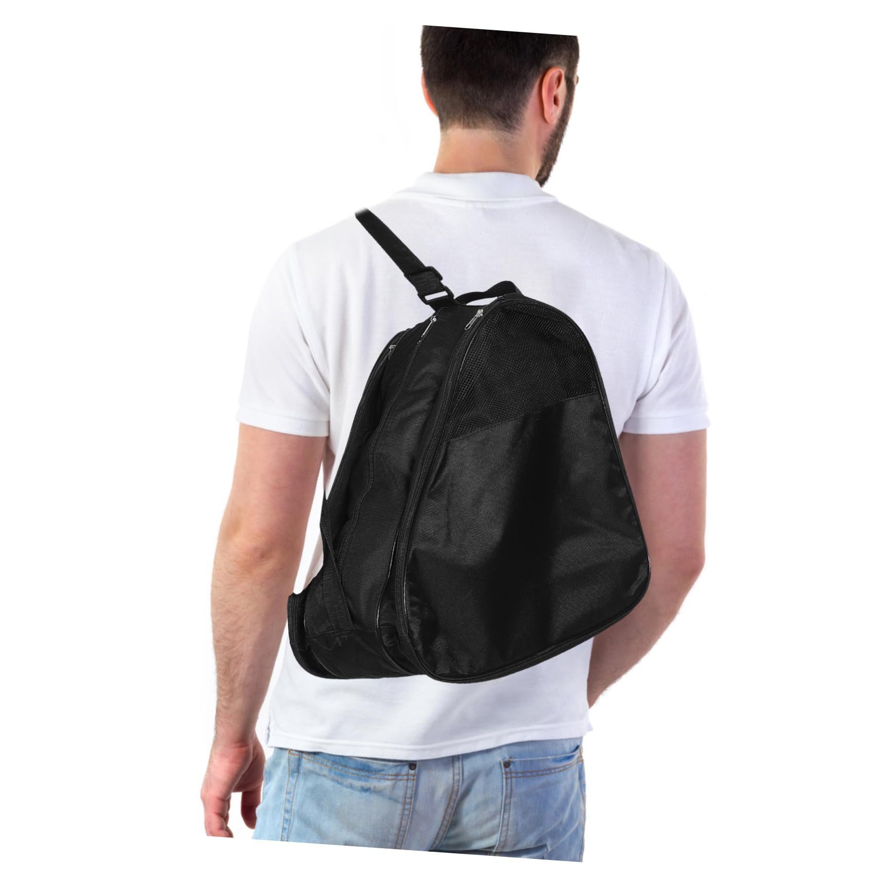 POPETPOP per Organizzatore Spaziosa e Zaino per Pattinaggio con Capacità Accessorio per Skater per e Altri
