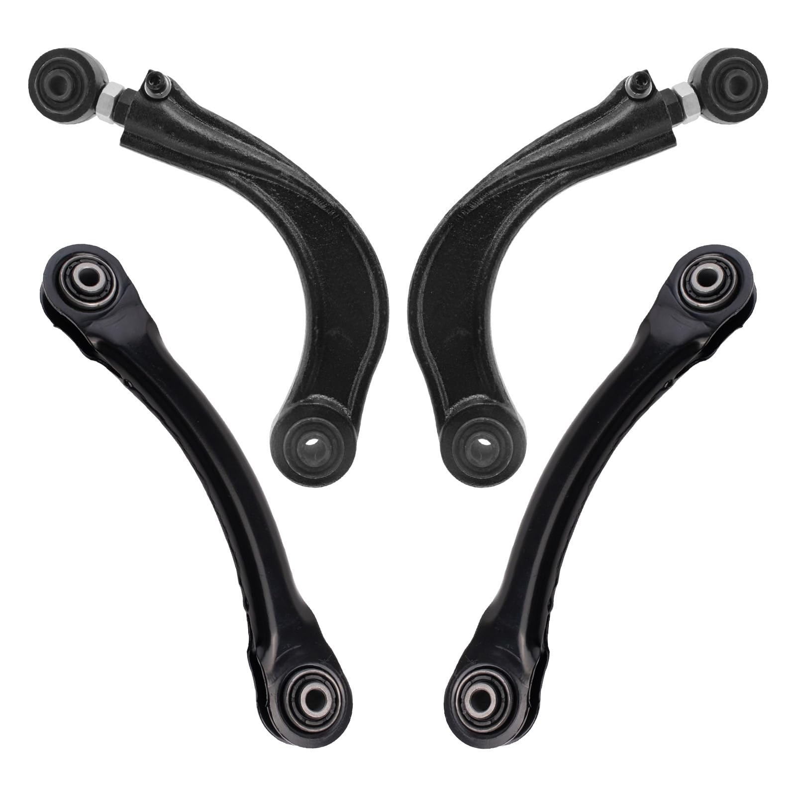 TRQ Rear Control Arm Set Compatible with 2013-2018 Ford Escape