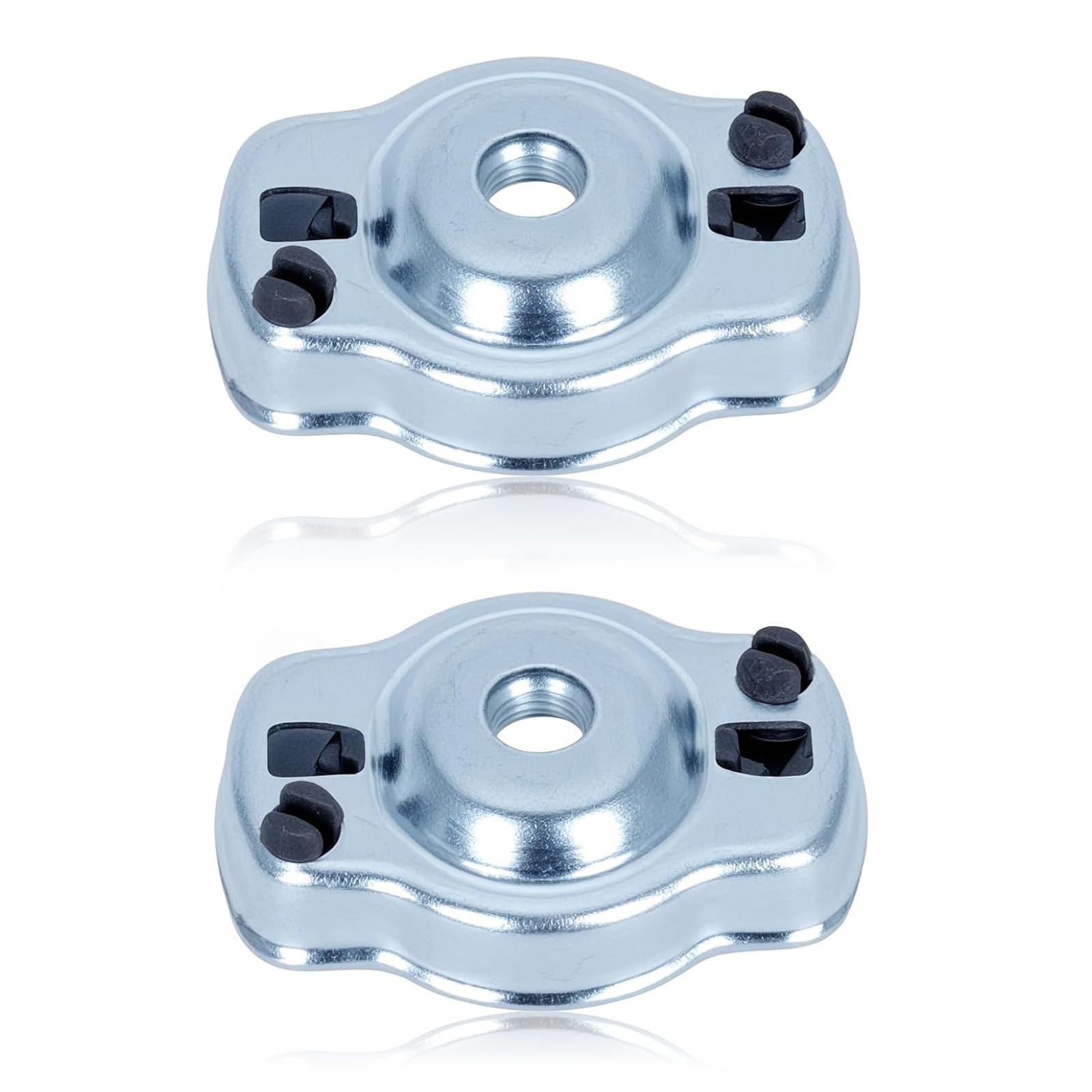 2Pcs Recoil Starter Cup Set 41401902010 for Garden Trimmer Brush Cutter Maintenance Parts Aluminum Alloy Pulley