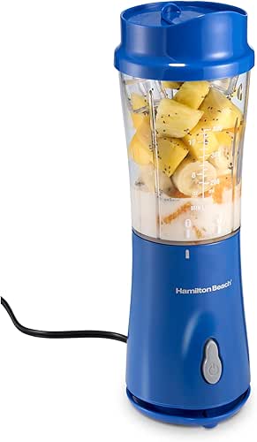 Hamilton Beach Portable Blender for Shakes and Smoothies, 14 Oz
