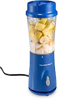 Hamilton Beach Liquidificador individual pessoal com tampa de viagem, azul (51132)