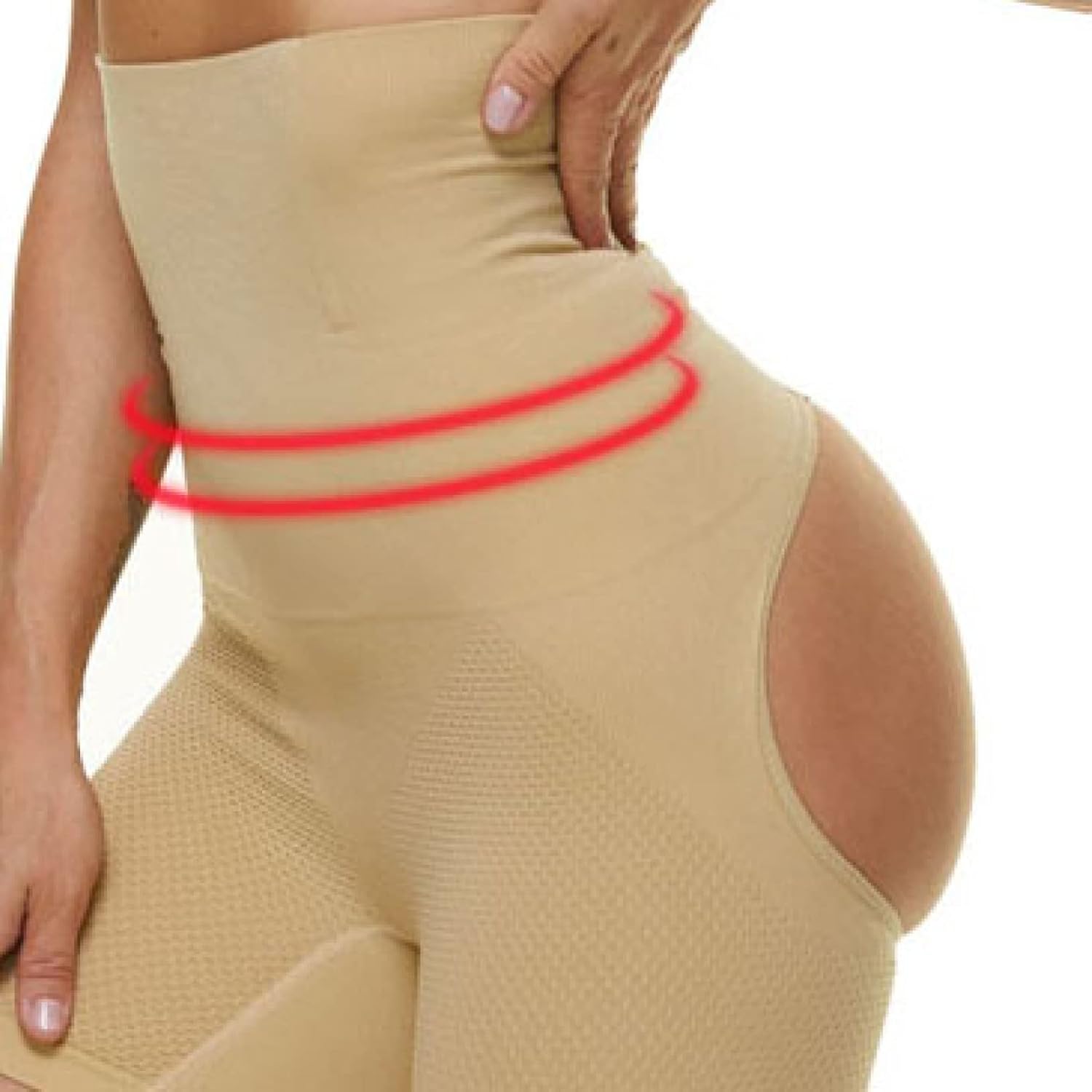 hoge taille trainer butt lifter body tummy control slipje hip enhancer shapewear buik womens shorts