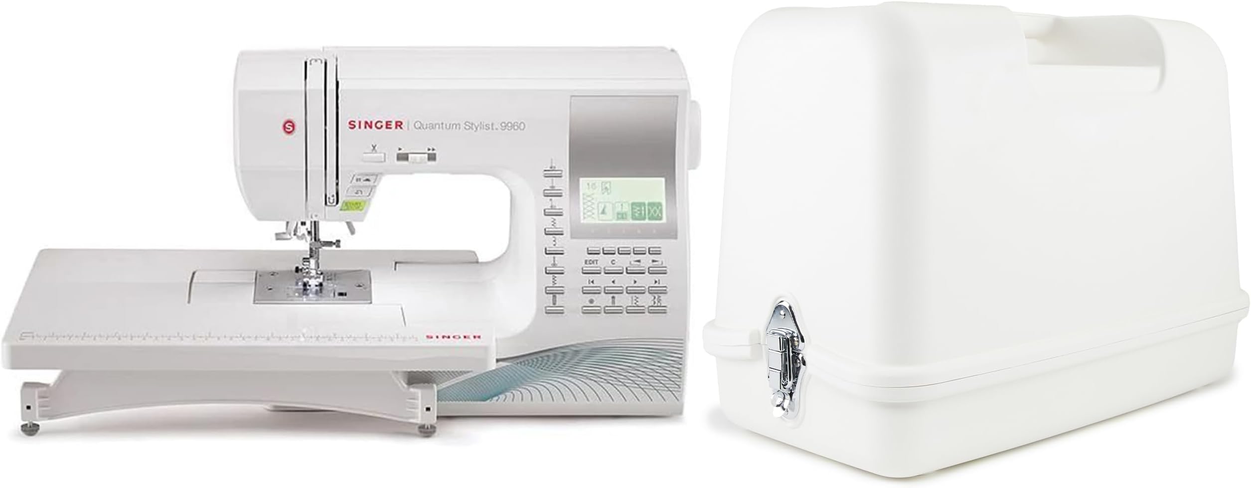 SINGER | Quantum Stylist 9960 Computerized Portable Sewing Machine With Carrying Case