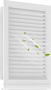 Zepoty 12x18 aluminum gable louver vent