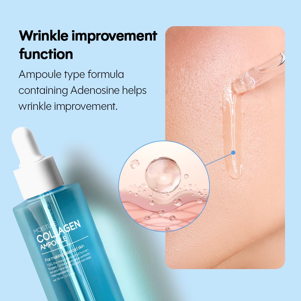 Amazon.com: tenzero Hydrating Skincare Set: Collagen Ampoules