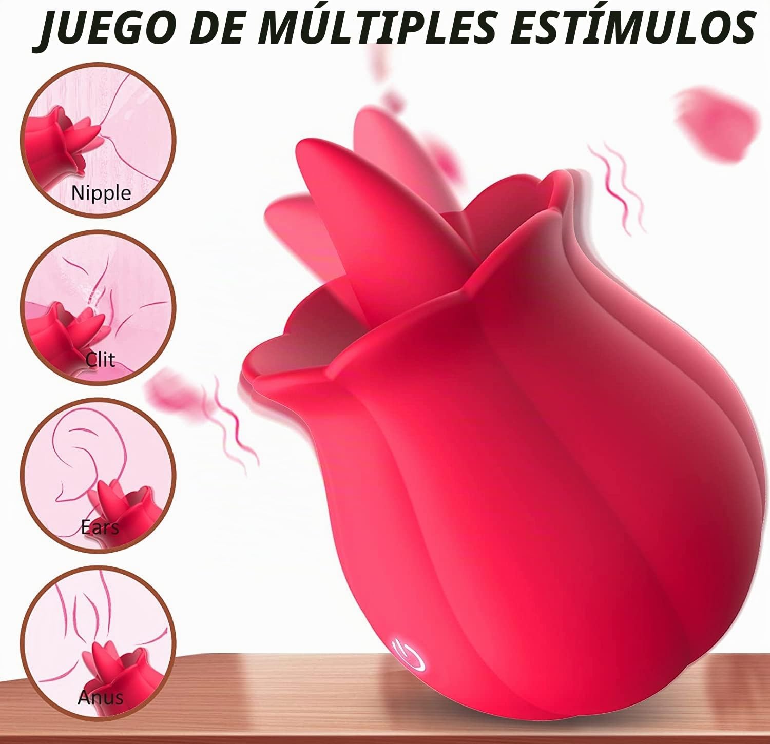 Juguetes sexuales para mujeres Consolador vibrador - Vibración para Estimulador de clítoris para ella Juegos de vibradores para mujeres Juguetes sexuales para parejas Clítoris,10 modos de vibración
