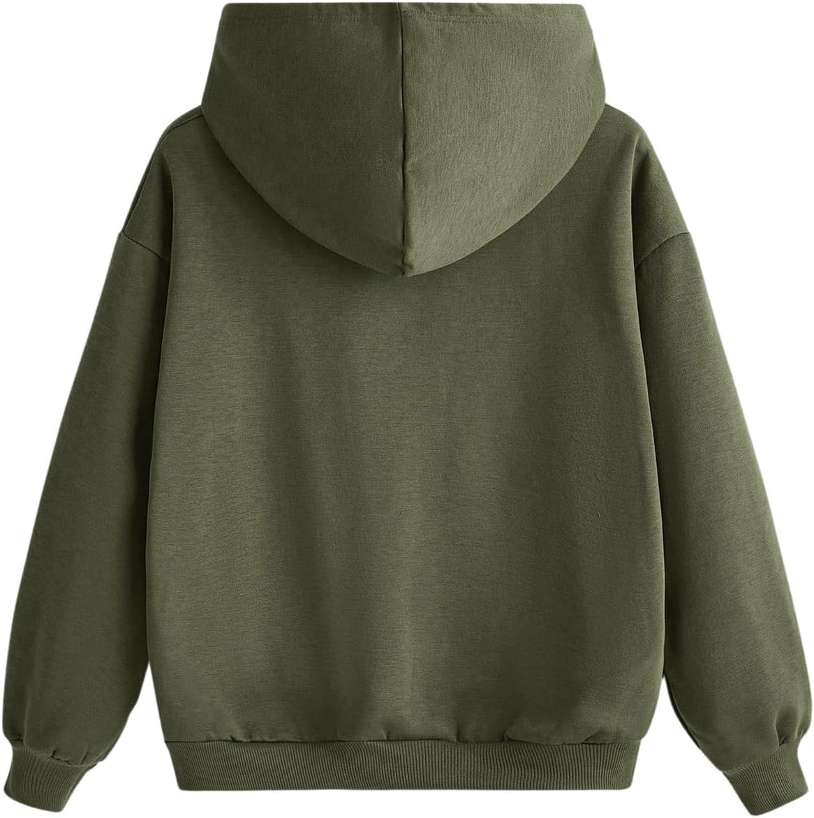 SOLY HUX Women's Zip Up Graphic Hoodies Sweatshirt Drawstring Sun Print Drop Shoulder Long Sleeve Jacket - Image 2