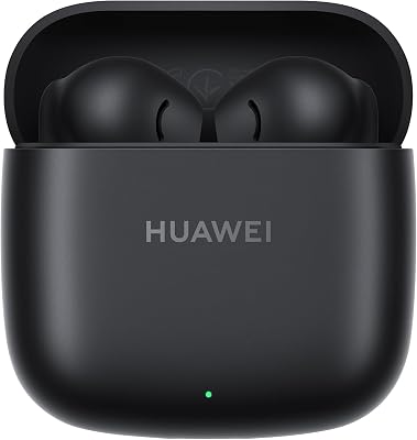 HUAWEI FreeBuds SE 2 Auriculares Inalámbricos 40 Horas de Batería, Compacto y Cómodo, Protección IP54 contra el Polvo y Las Salpicaduras, Bluetooth 5.3, Sonido Estable, iOS y Android, Ceramic Negro