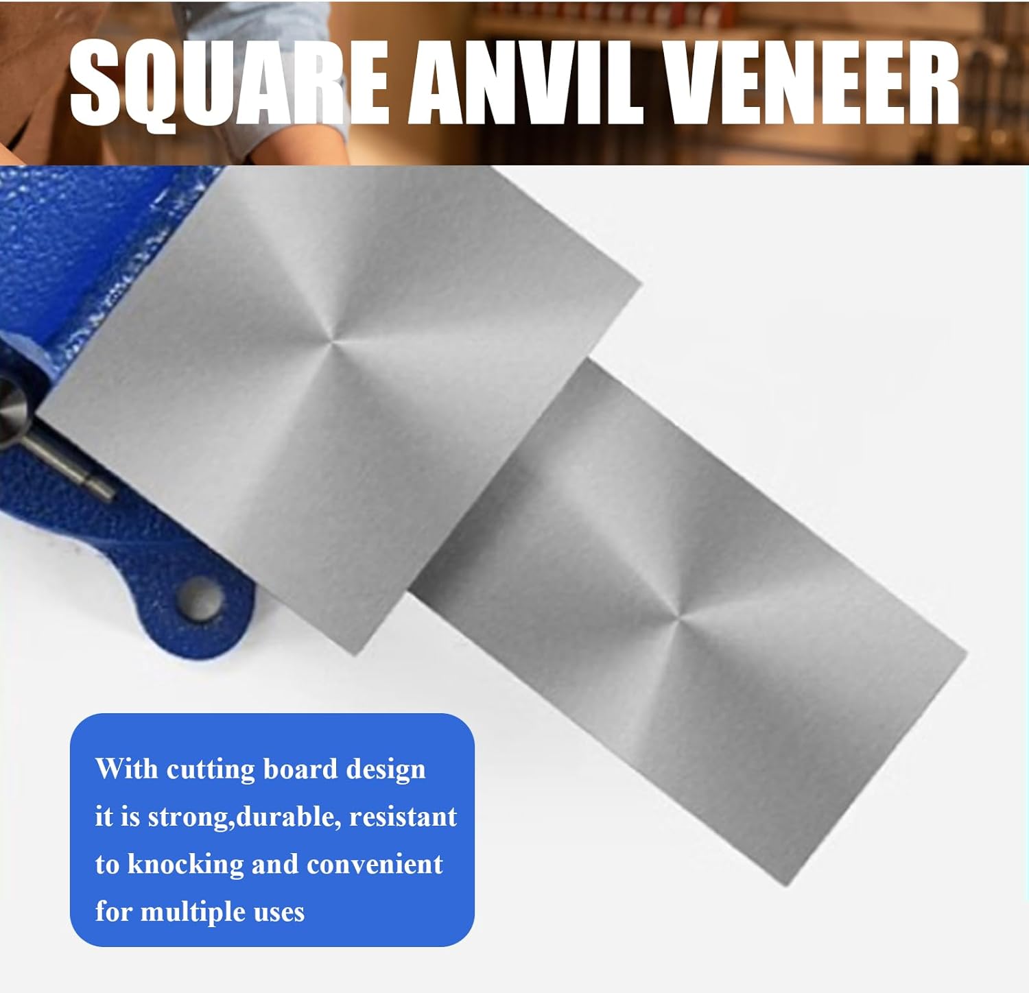 Bench Vise Heavy Duty, Table 6" Vise - Locking Base Clamp Cast Steel 360° Swivel Vice with Anvil, Table Clamp Pipe Lock Pliers Base Desktop for Woodworking Cutting Conduit Drilling, Sanding