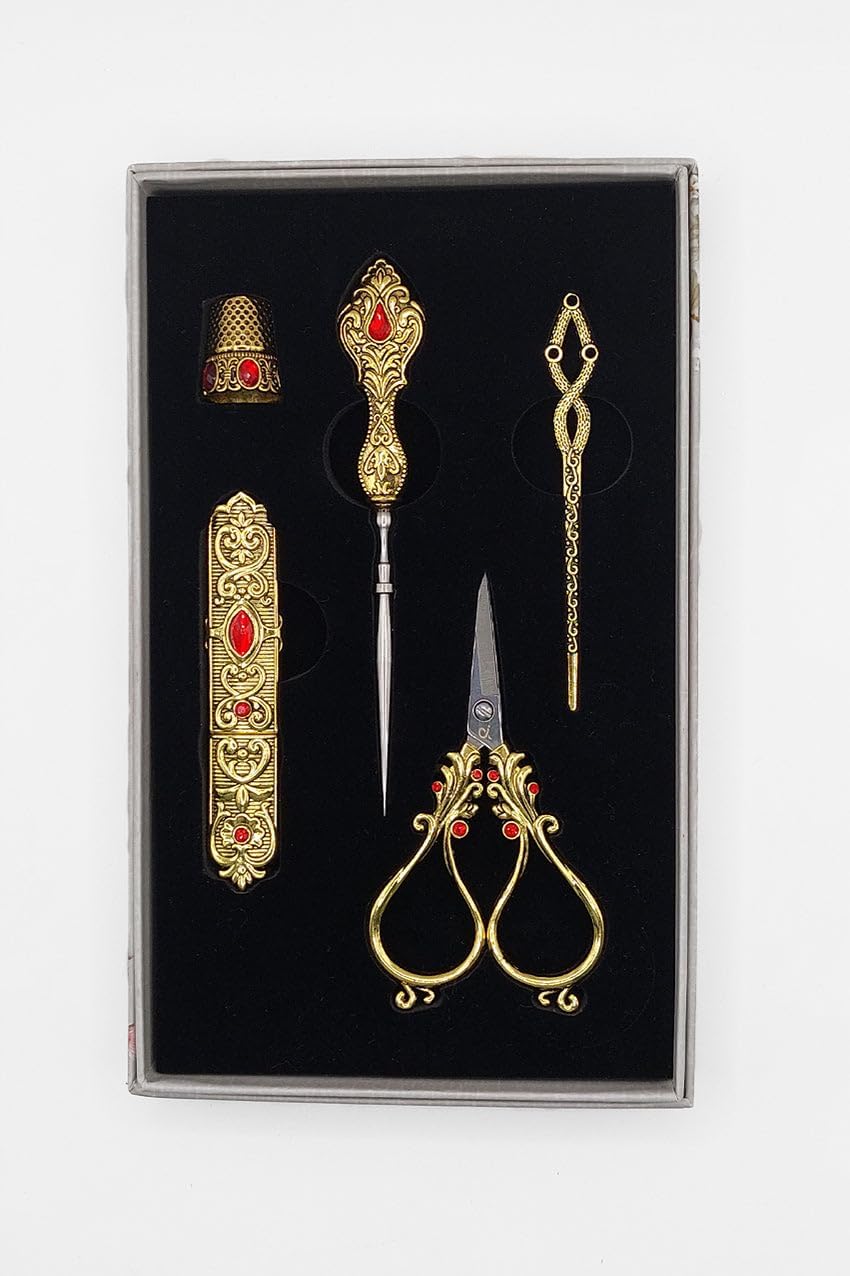Wizardi Craft Scissors for Felting & Embroidery F07-M13-3-gold