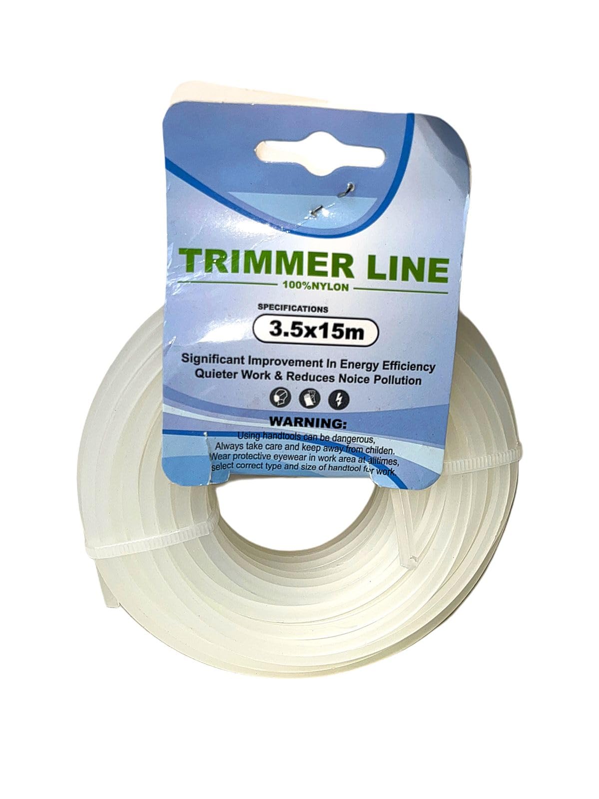 SHoRI 3.5mm Square Nylon Trimmer Line – 15 Meters – Heavy-Duty Grass Cutting Wire for Brush Cutter – High-Strength Reel for Garden, Yard, Lawn (Orange)-image-13