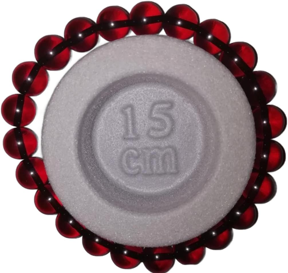 ラウンド8㍉ バルト海産 レッドアンバー バルディックアンバー