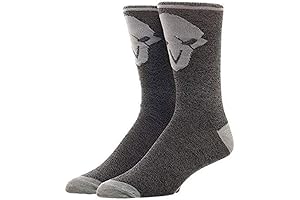 Overwatch Reaper Crew Sock Pair - Grey: Socks for Stealthy Operations