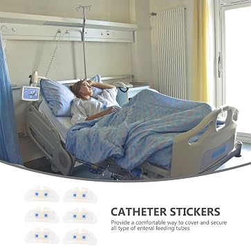 Healifty 3Pcs Foley Catheter Stabilization Device for Picc Drain Hub Securement Adjustable Tube G Holder Supplies for Men Women Patients Low-Profile Skin-Friendly for Secure Catheter Stabilization