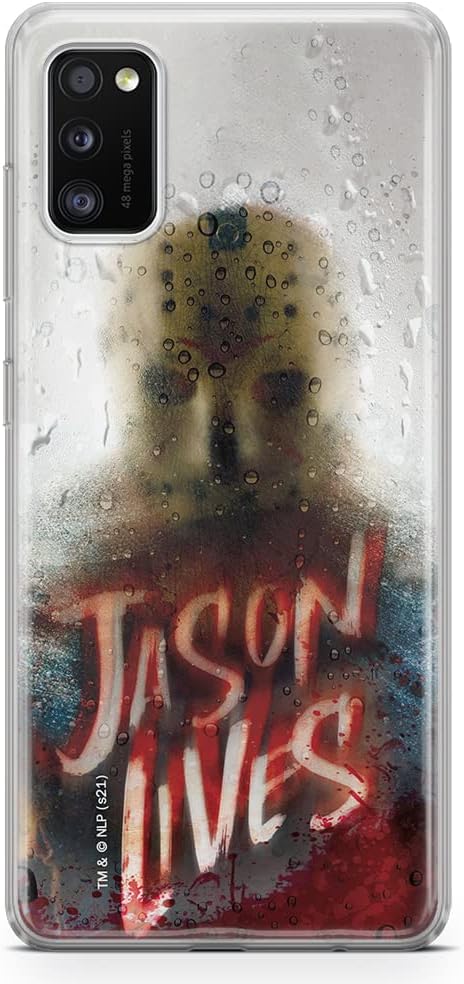 ERT GROUP Mobile Phone Case for Samsung A41 Original and Officially Licensed Horror Pattern Friday The 13th 004 Perfectly Adapted to The Shape of The Mobile Phone, TPU Case