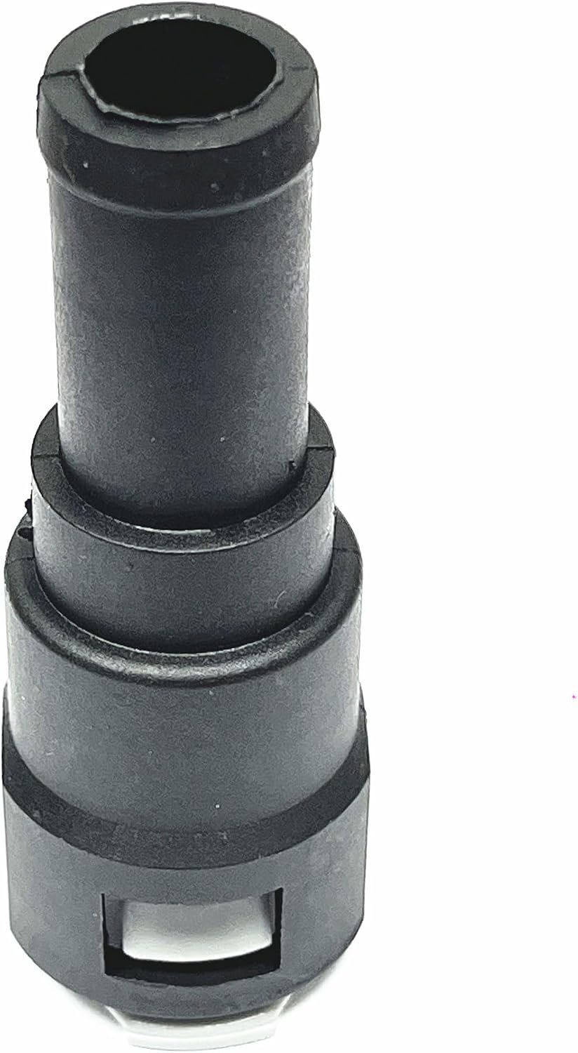 5/8" Tube to 5/8" Hose, 800-403, 16mm Quick Connect Straight Barbed Hose Fitting, Nylon Coolant Heater Line Connector for GM, BMW, Audi, VW, Chevrolet, Ford, GMC, Buick, Cadillac, Jeep, Ram, Dodge