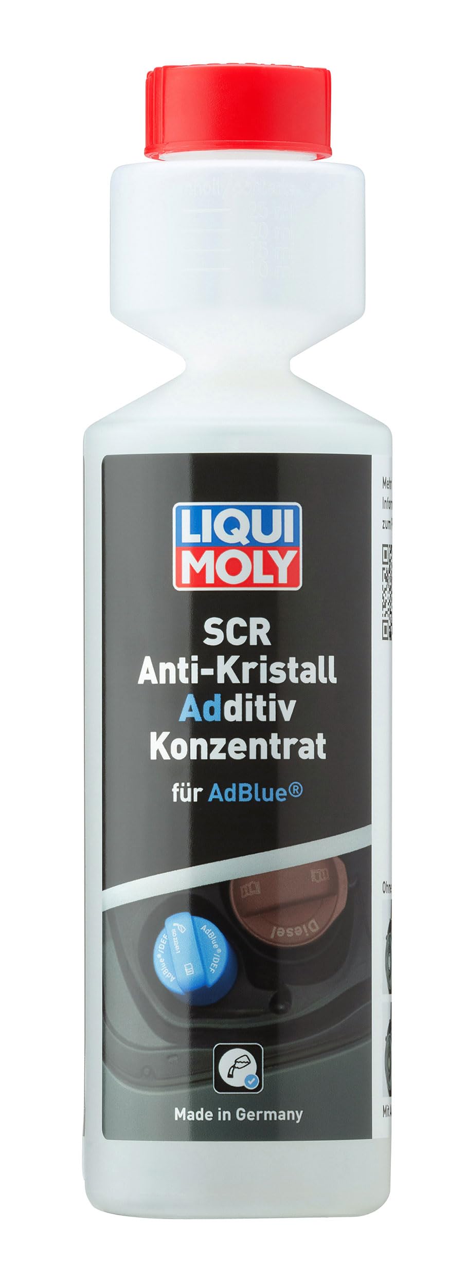 Schutzhandschuhe + 2xLM 250ml 21898 SCR Anti-Kristall Additiv Konzentrat für AdBlue, reduziert die Bildung von Ablagerungen im AdBlue-Tank