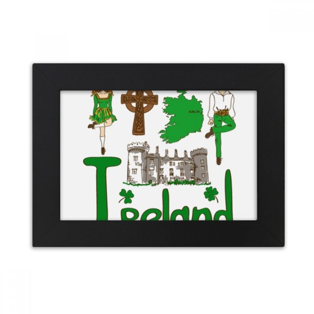 Cadre photo Irlande pour protéger et valoriser image 10x15cm