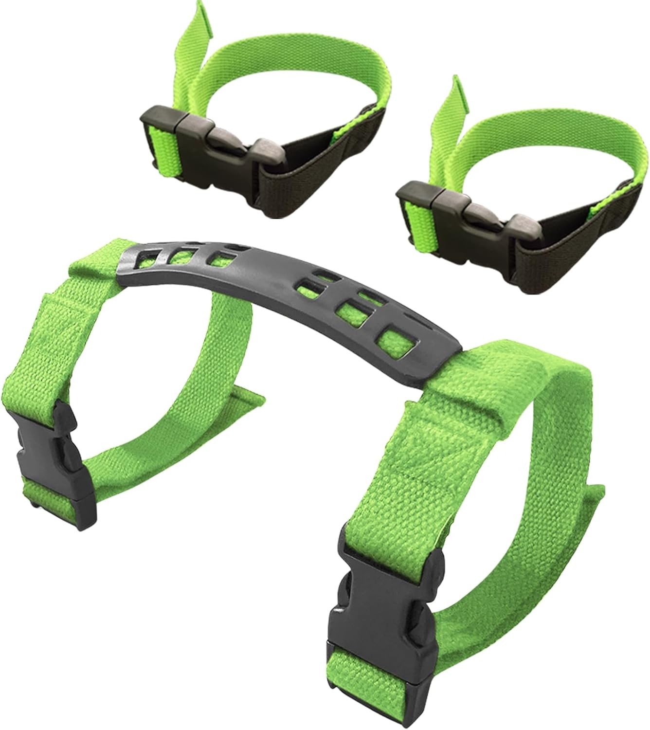 Dog Playpen Easy-Carry Straps,2PACK(Greener) Fit 6-Panel 8-Panel 12-Panel 16-Panel of All Heights Dog Playpen,Suitable for Most Hand-Carried Or Moving Items Up
