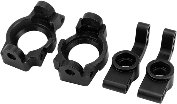 VGEBY RC Metal Upgrade Parts Kit Aluminum Alloy Control Arm Steering Assemblies Set RC Accessories for ZD Racing DBX 10 1/10 Car (Black) Car Models
