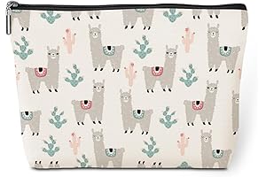 Adorable Llama Makeup Bag: A Delight for Llama Enthusiasts