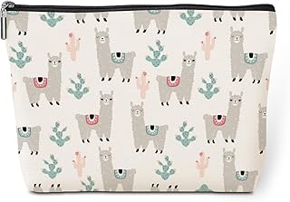 Linda bolsa de maquillaje de llamas, regalos ...