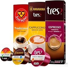30 Cápsulas Três Corações, Café e Bebida Cremosa