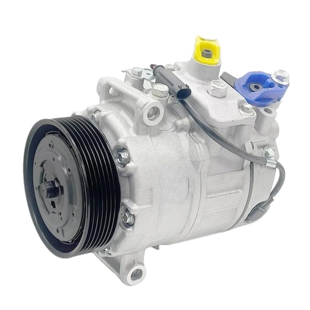 AC Compressor w 7-Groove Pulley Compatible for BMW E60 F10 535i 535i xDrive 535xi L6 3.0L 64529195721 64529174804 64526980085 CO11253C