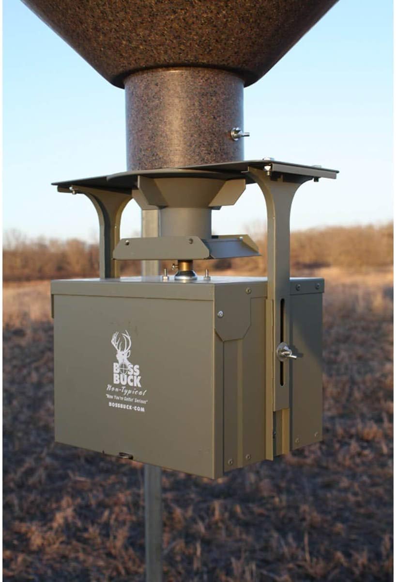 Boss Buck Auto Feeder Conversion Kit - 12 Volt : Hunting Game Feeders : Sports & Outdoors