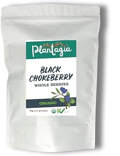 Plantagia Black Chokeberry Organic - 1kg / 2.2 Pounds