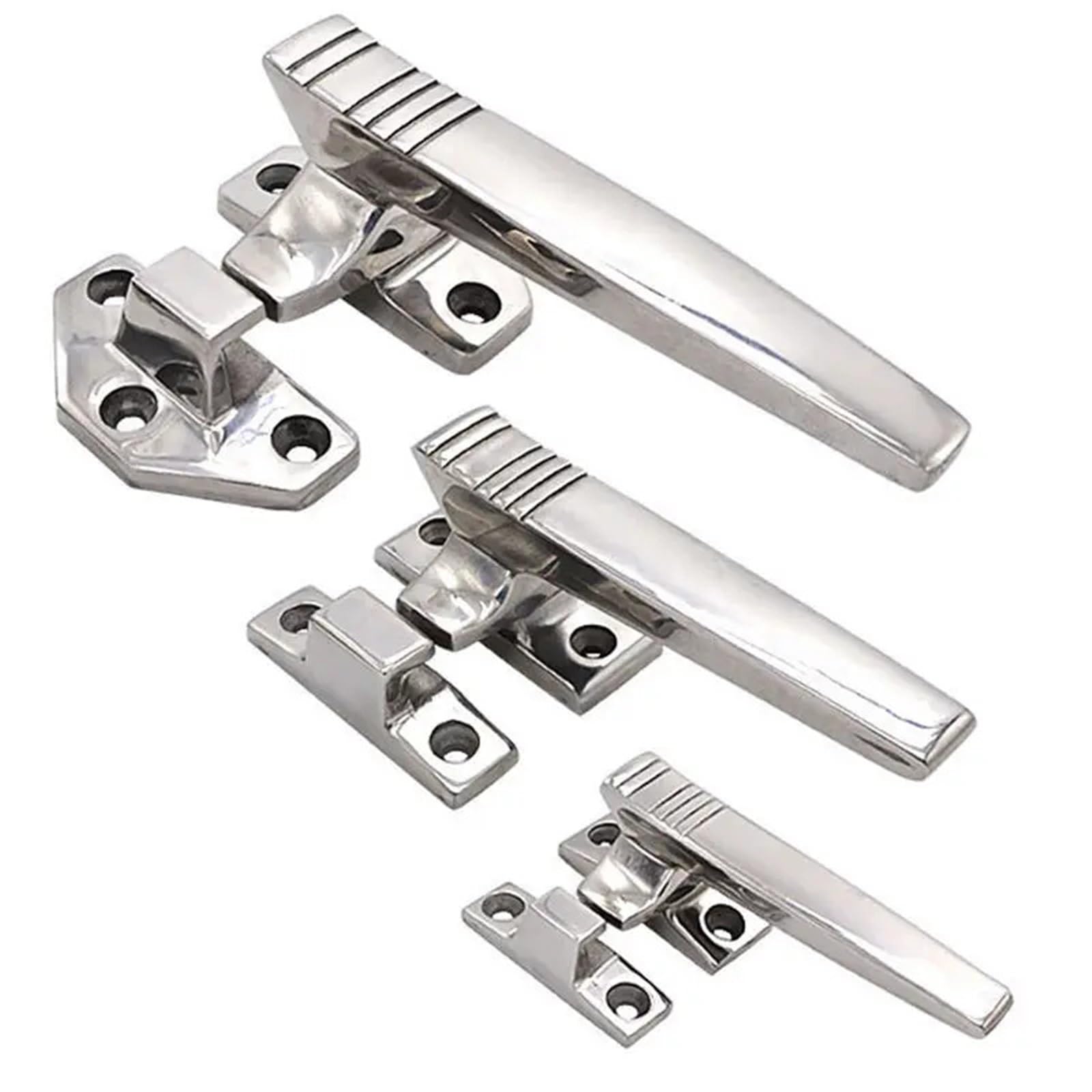 Poignée de porte coulissante en acier inoxydable massif durable style minimaliste XK301