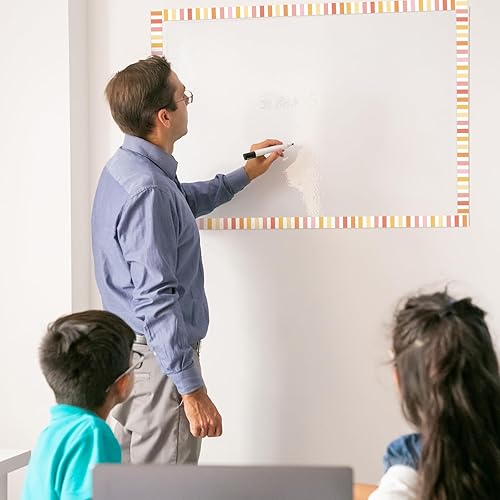 Miniatura 5 de 24 bordes magnéticos para pizarra blanca, tiras magnéticas para tablón de anuncios, bordes de tablón de anuncios, decoración de pizarra (rayas