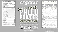 Vista 2 de Paleo Powder - Sazonadores multiusos y condimentos originales para todas las dietas, comida sin gluten con certificado Keto y Whole 30