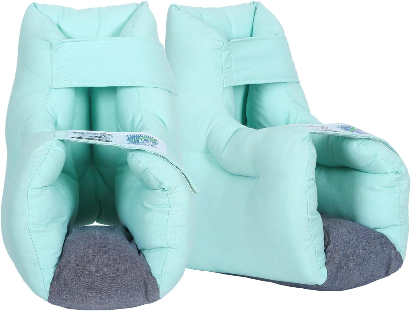 Heel Protectors for Pressure Relief & Wound Care-Prevent Bedsores, Heel Pressure Sores & Deep Tissue Injuries (Green, 2 PCS)