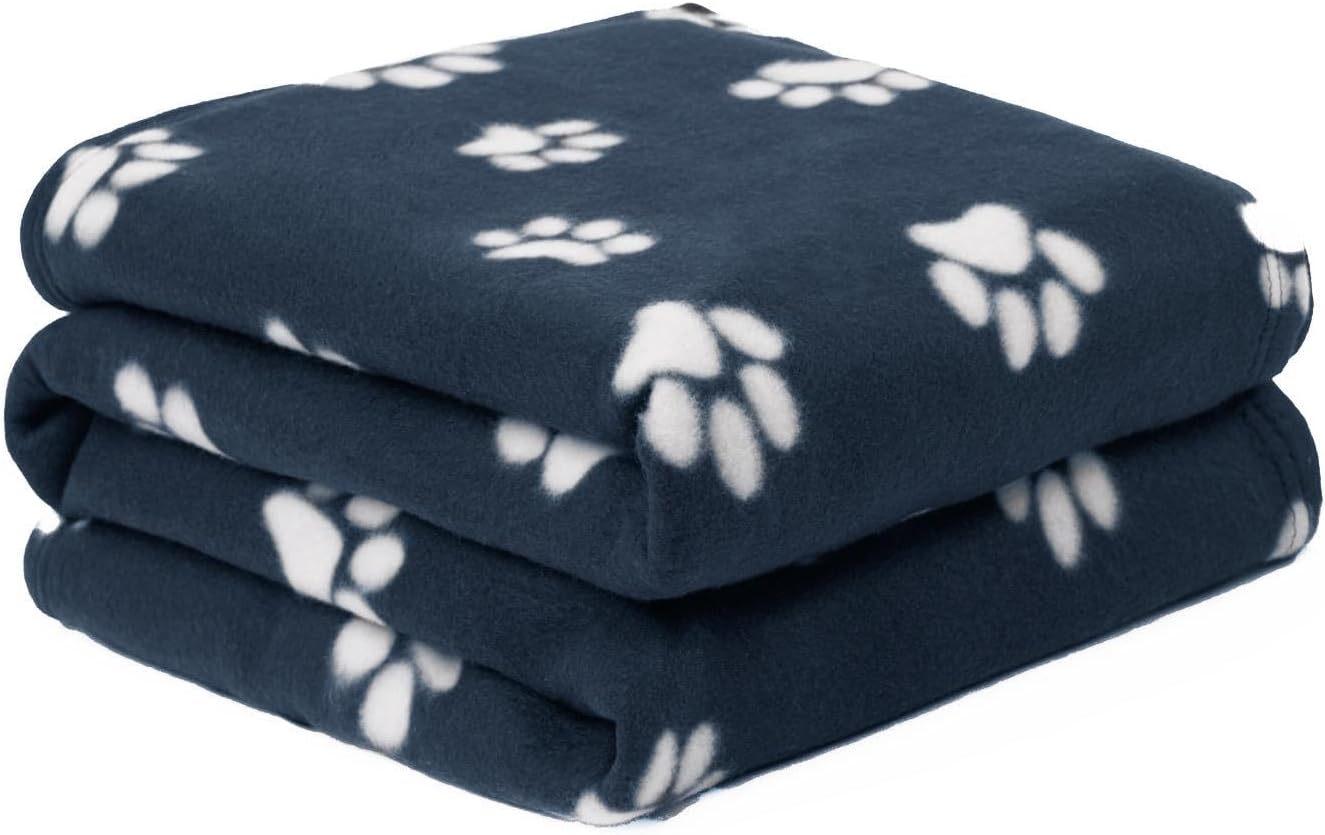 OHS Dog Blanket, Comfy Fleece Blankets for Pets Cats Sofa Cover Throw