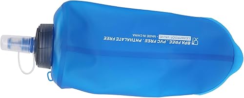 Miniatura 9 de Alomejor Botella de agua de silicona 16.9 fl oz suave plegable botella de agua plegable para correr paquete de hidratación