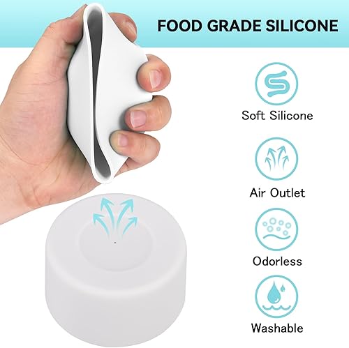 Miniatura 6 de PICcircuit 2 piezas para botas Stanley, parte inferior de silicona para Quencher Adventure de 40 onzas, 30 onzas, botella IceFlow de 20 onzas y 30