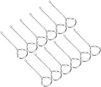Vista 8 de Abrelatas de pintura de acero, 12 piezas de herramienta de apertura de cubo de pintura M10, removedor de tapa de lata de pintura al óleo 2 en 1