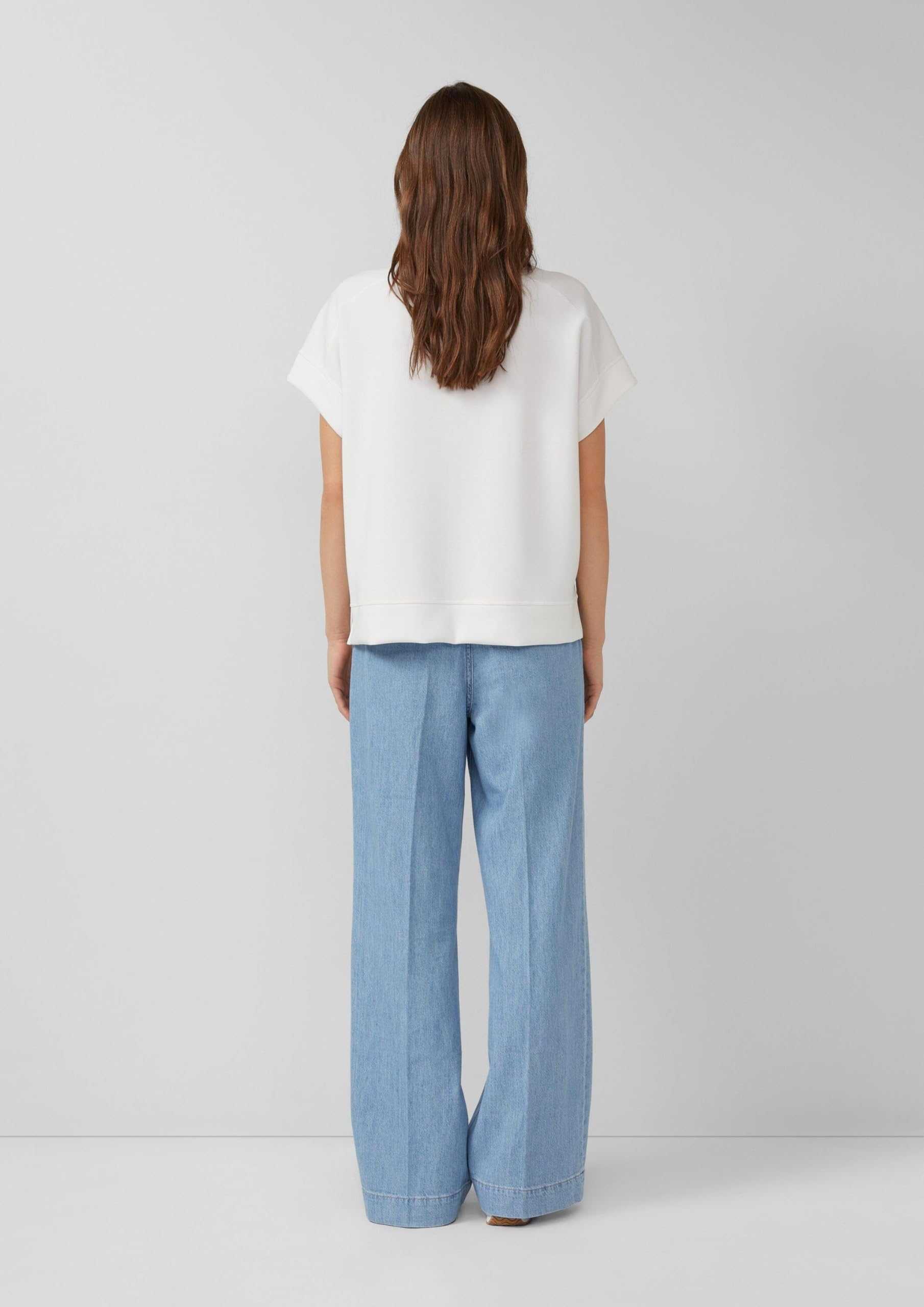 s.Oliver Oversized Sweatshirt aus Scuba