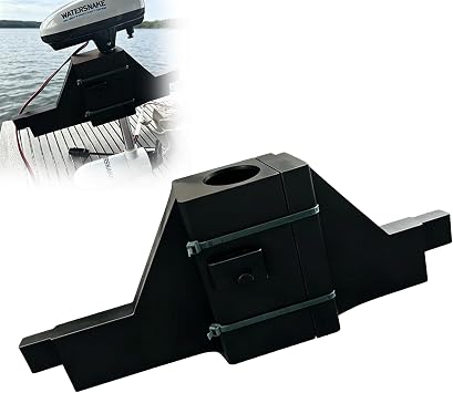Trolling Motor Mount Compatible with Mirage Drive Kayak, Cassette Style Bracket Compatible with Hoodoo Impulse 120, Compatible with Watersnake Newport Vessels 12V Electric Motor