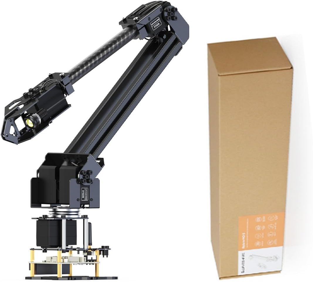 Desktop Robot Arm Kit Based On ESP32, 4-DOF, Supports Expansion and Secondary Development, Robotic Wireless Control, High-Torque Serial Bus Servo ST3235 @XYGStudy (RoArm-M2-Pro)