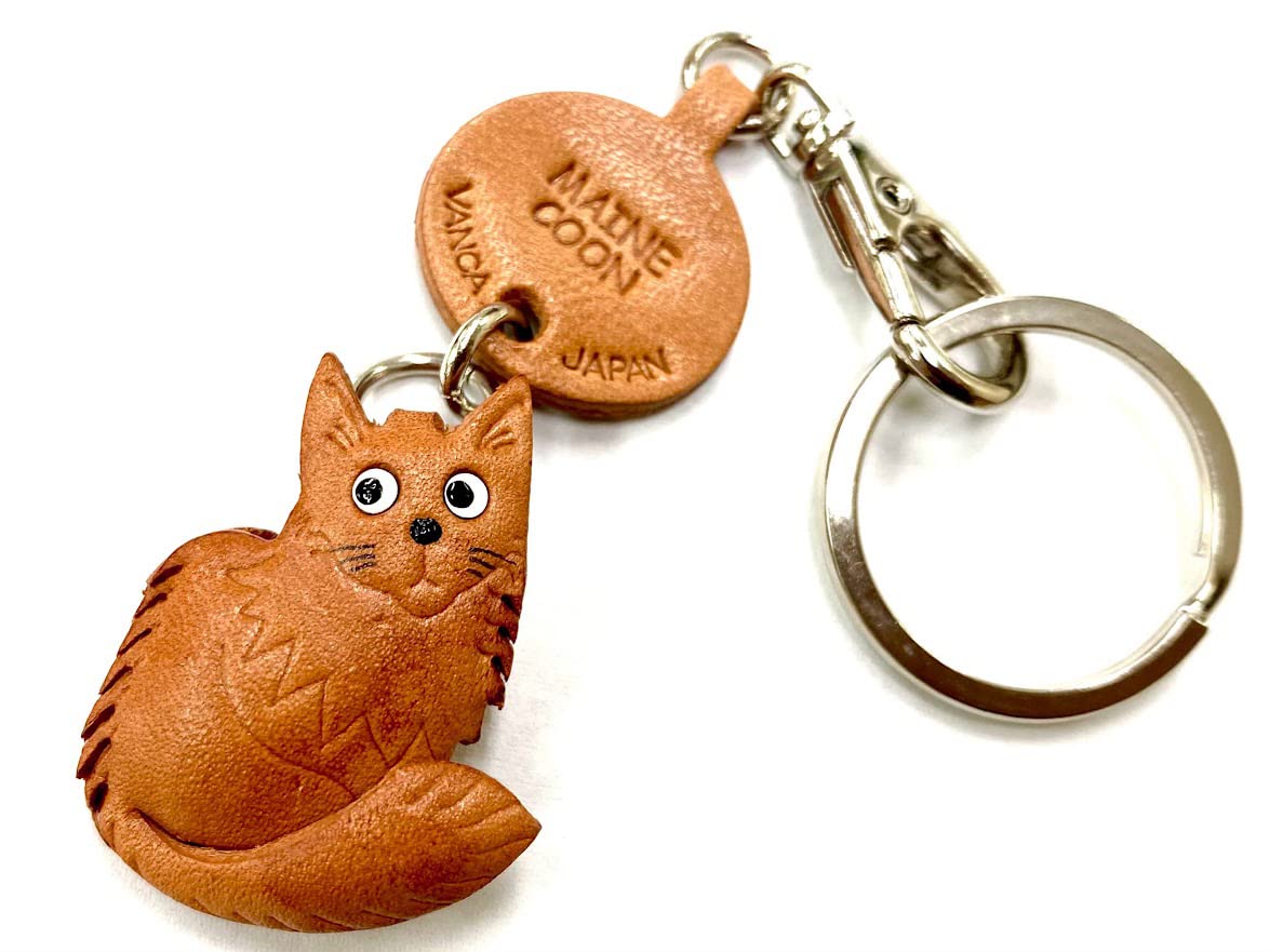 Leather Cat Keyring For Sale Leather Cat Keyring Mulberry Leather