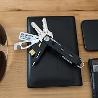 Vista 9 de Keyport Pivot 2.0 Organizador de Llaves - Porta Llaves EDC con Accesorio para Llavero de Coche y Servicio de Perdido y Encontrado - Diseño Modular