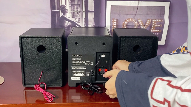 Amazon.com: Compact Stereo System Speakers with CD Player