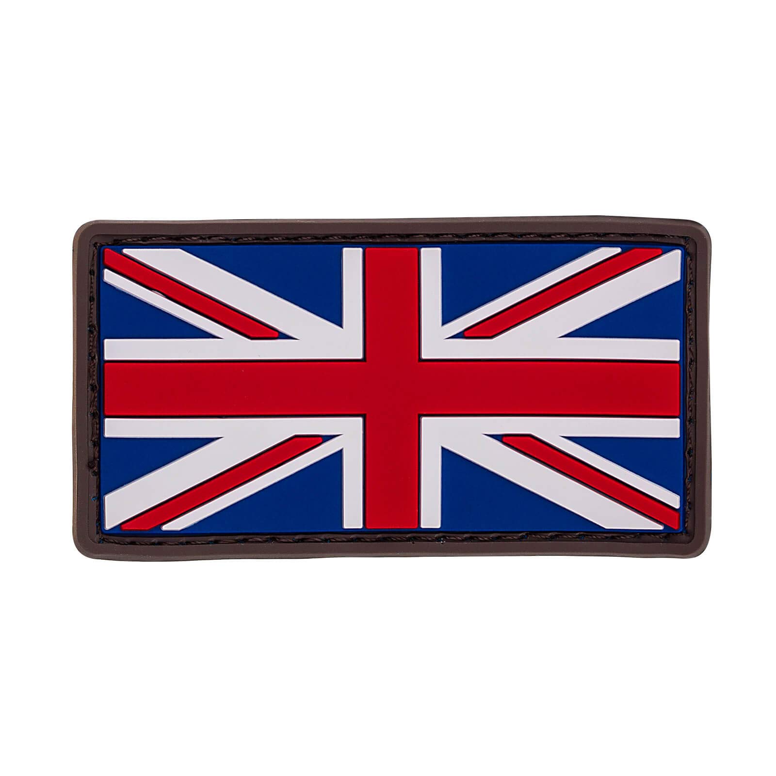 Mil-Spec Monkey Union Jack Flag Red White and Blue Rubber Patch
